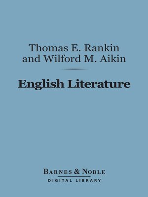 cover image of English Literature (Barnes & Noble Digital Library)